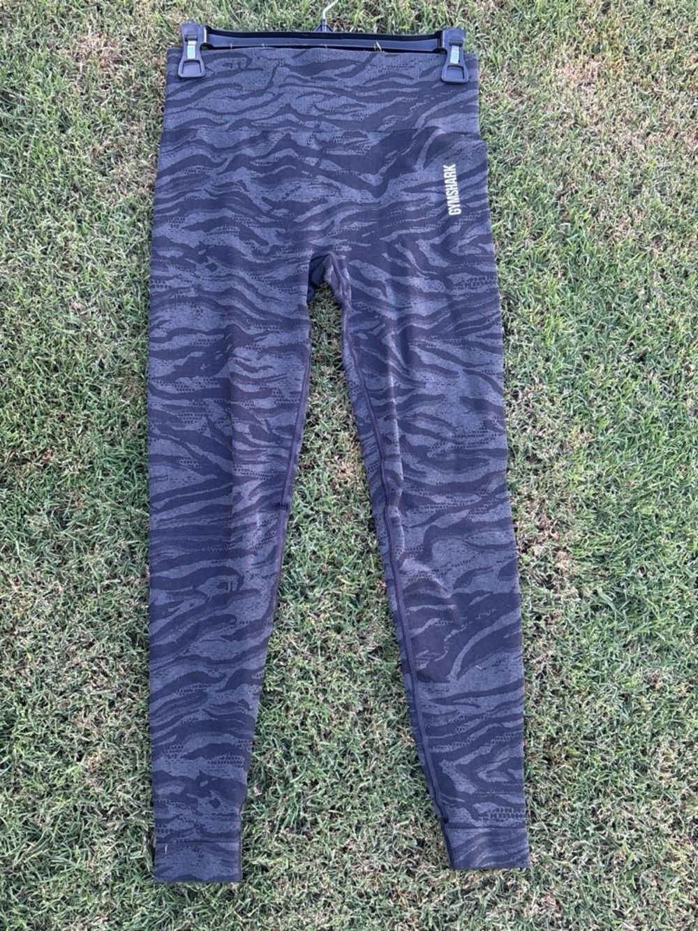 Gymshark' Black Camo High-Waist Leggings
